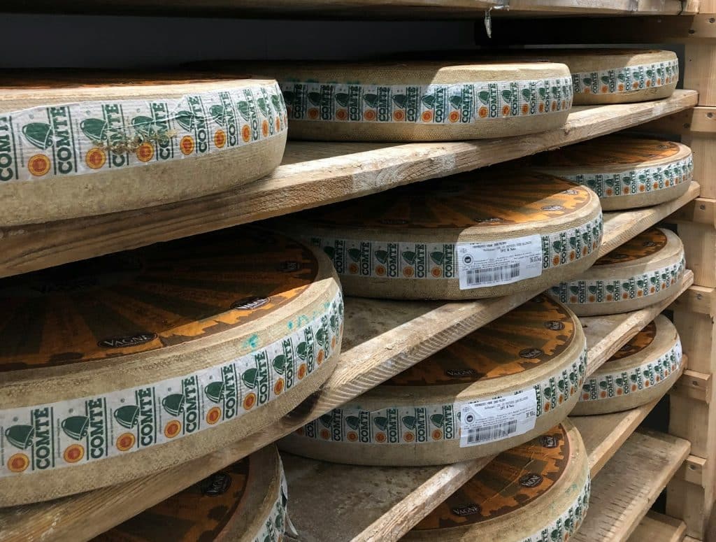 fromage comté meules